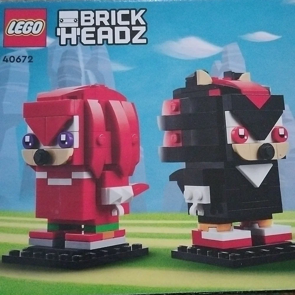 Lego Brickheadz 40672 Sonic the Hedgehog's Knuckles & Shadow Figures